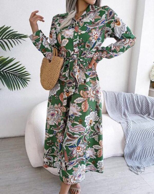 Shirt Dress A - Line - Image 1