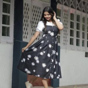 Admirable Dress With Top - Image 21