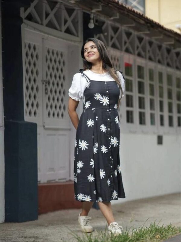 Admirable Dress With Top - Image 1