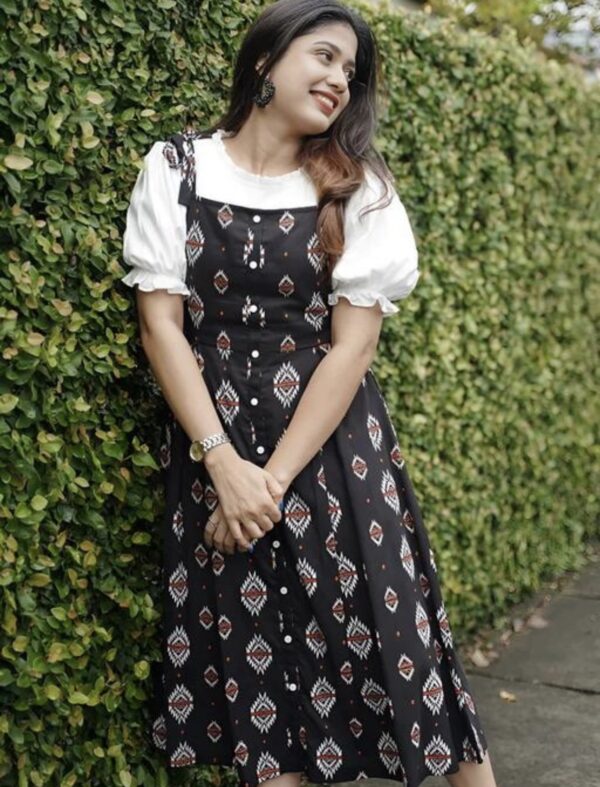 Admirable Dress With Top - Image 5