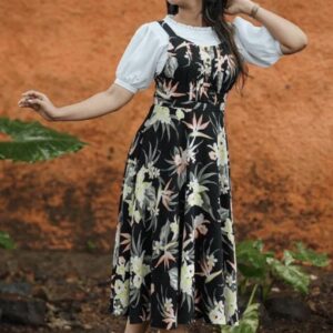 Admirable Dress With Top - Image 2