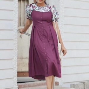 Admirable Dress With Top - Image 12