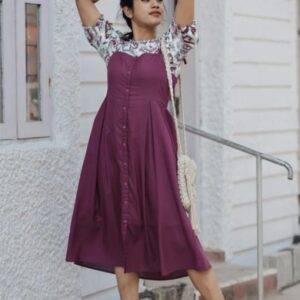 Admirable Dress With Top - Image 10