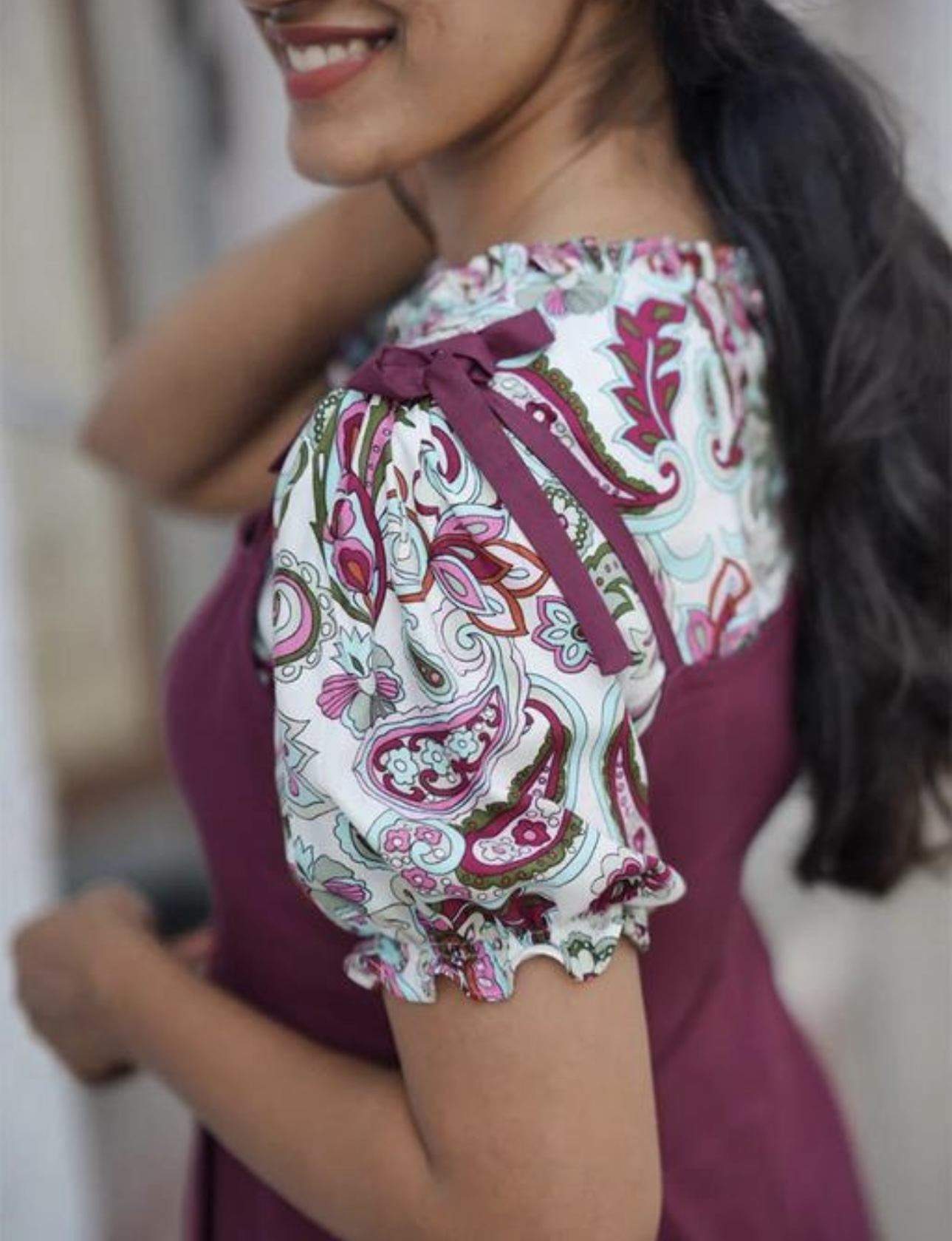 Admirable Dress With Top - Image 6