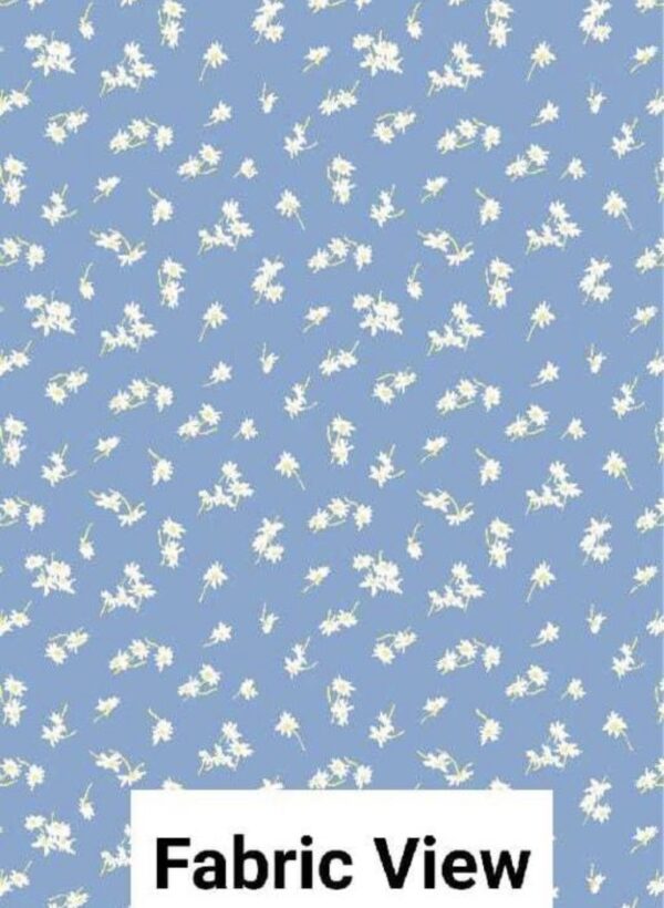 Graceful Shirt Pattern A-Line Dress - Image 8