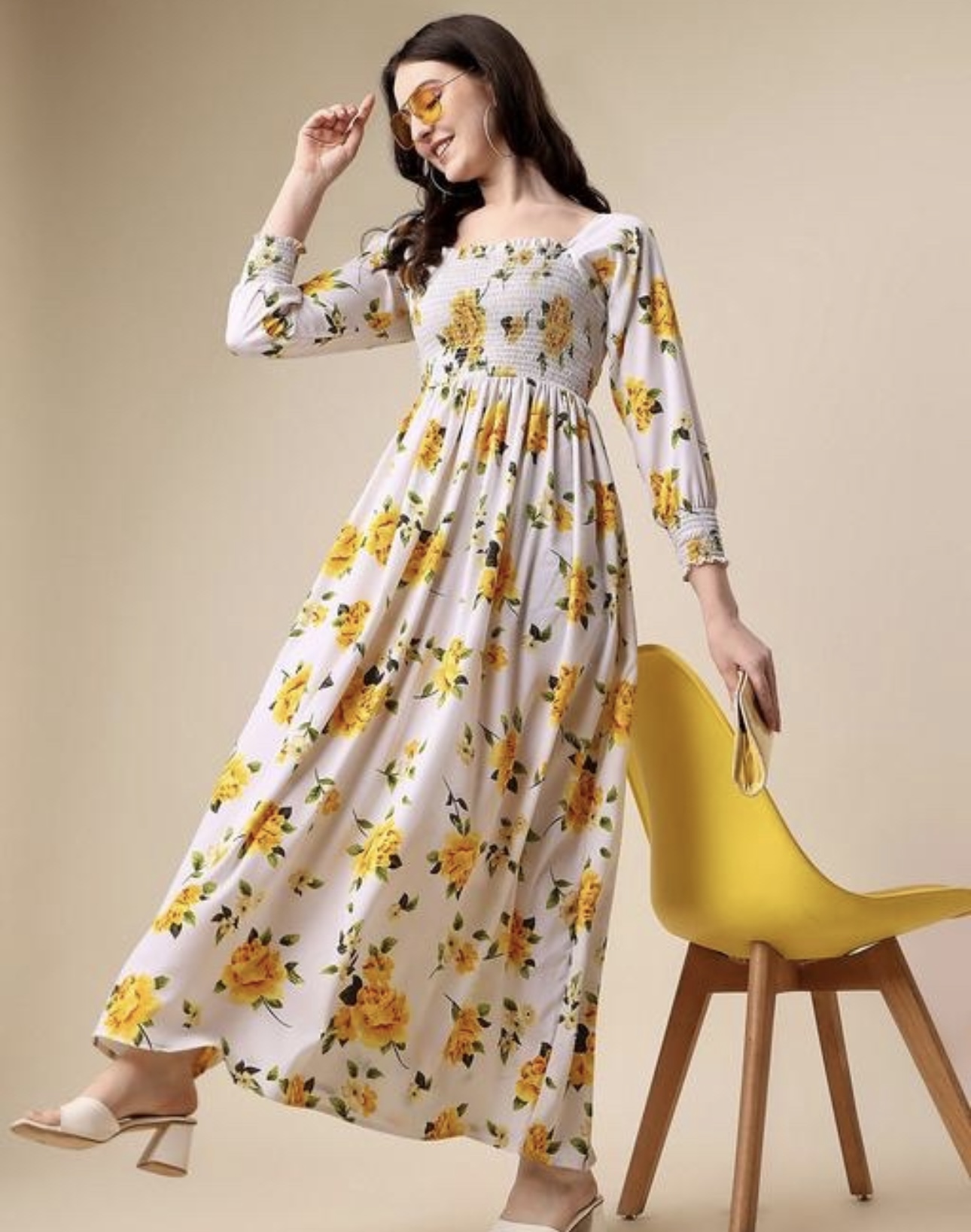 Fit And Flare A - Line Maxi Dress - Image 12