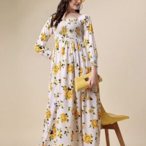 Fit And Flare A - Line Maxi Dress - Image 3