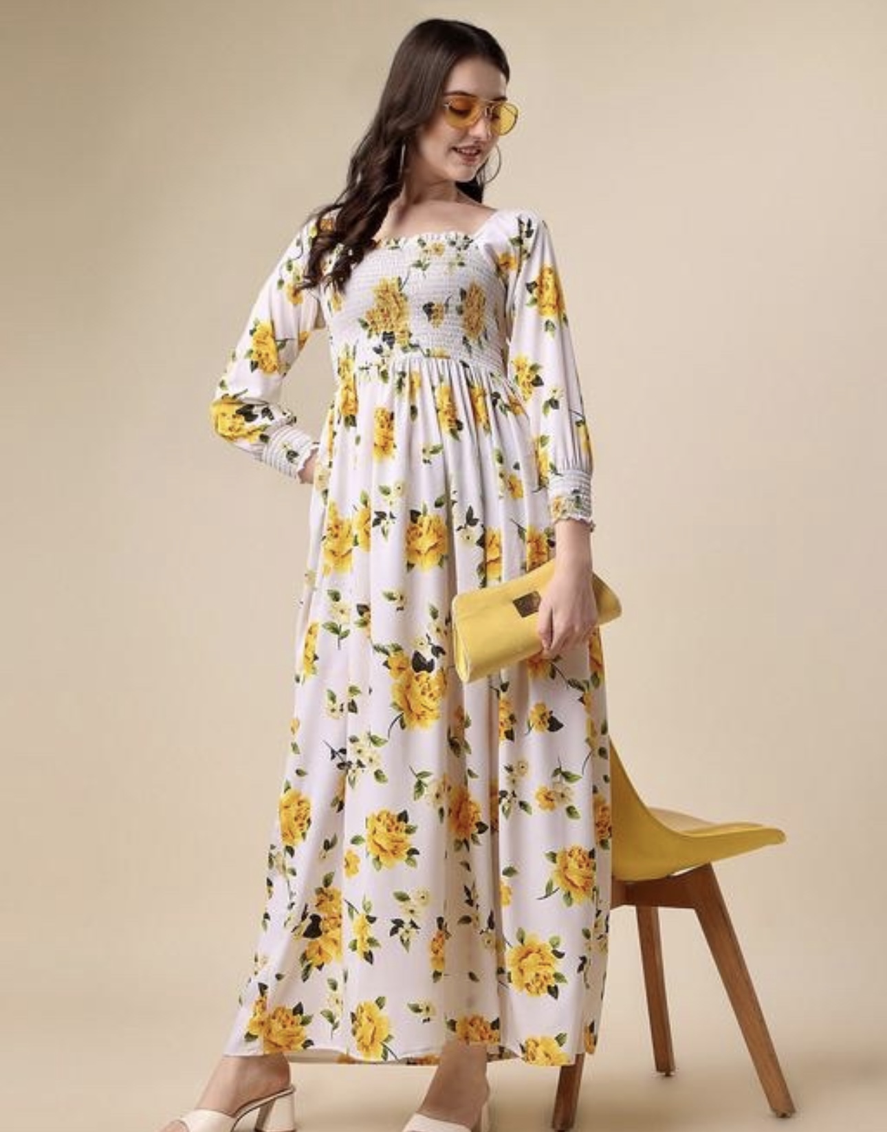 Fit And Flare A - Line Maxi Dress - Image 3