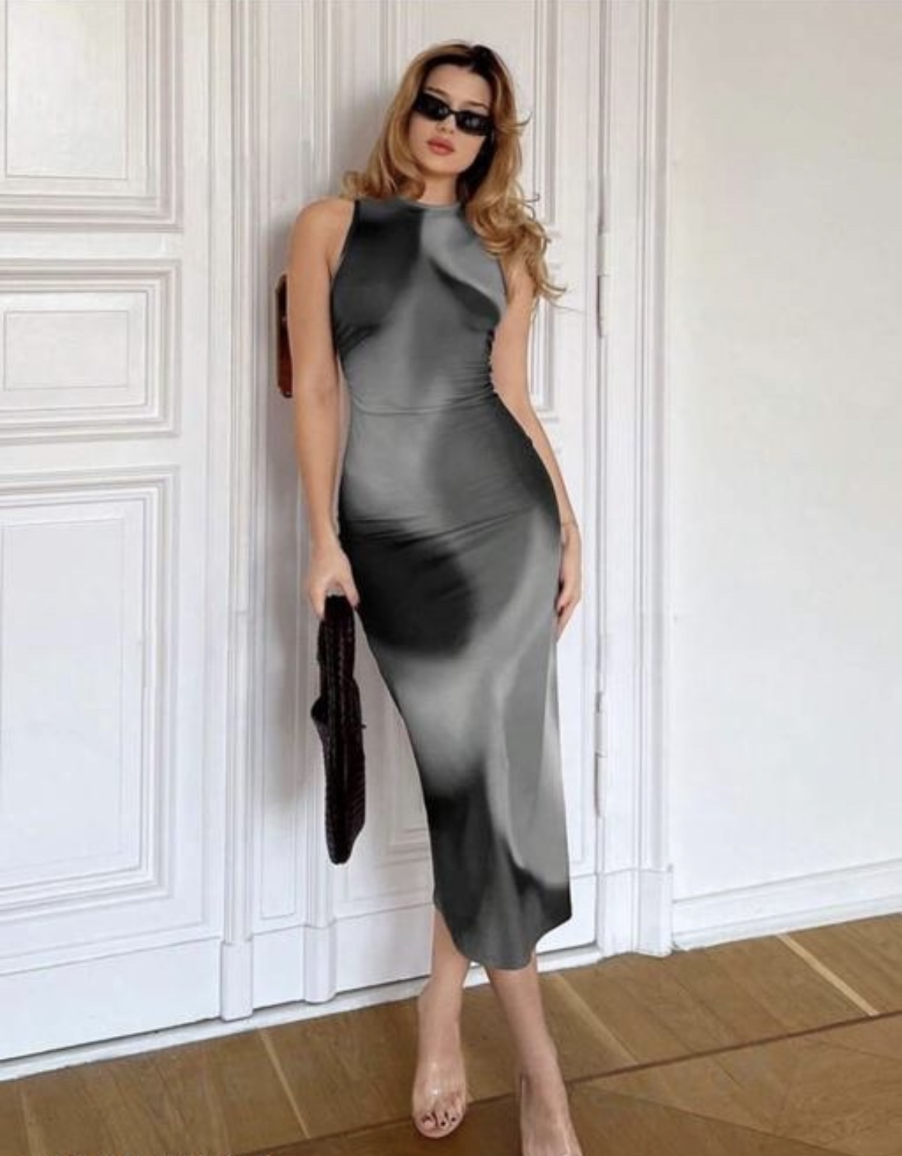 Halter Neck Maxi Dress - Image 12