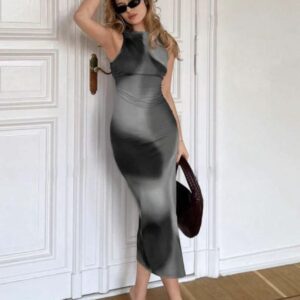 Halter Neck Maxi Dress - Image 11