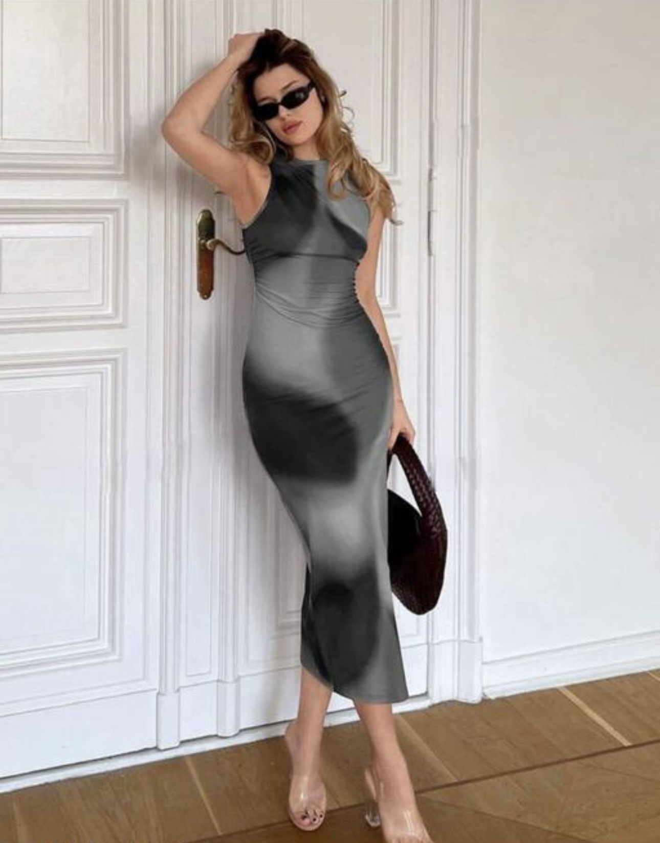 Halter Neck Maxi Dress - Image 11