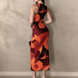 Halter Neck Maxi Dress - Image 10