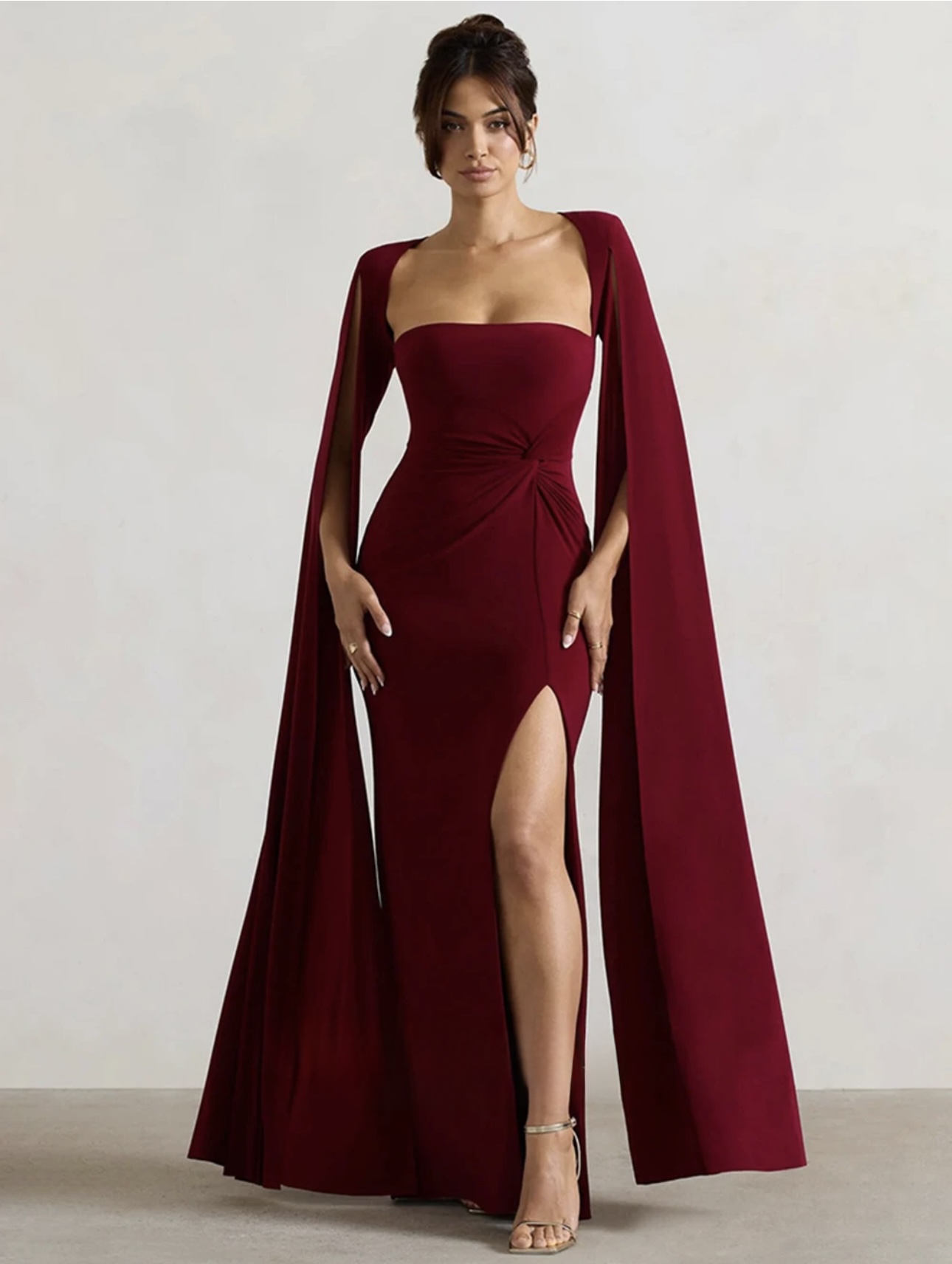 Wing Slit Knotted Dress - Image 6