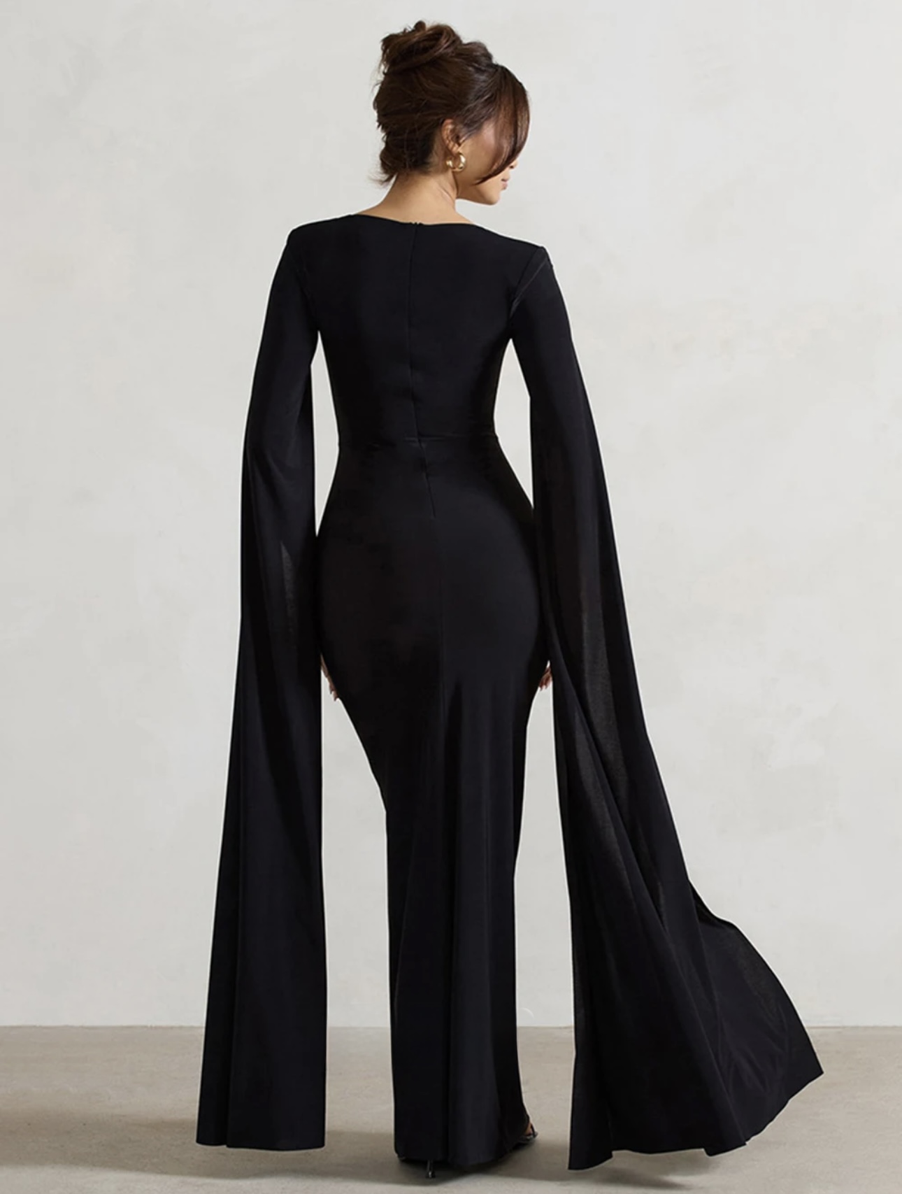 Wing Slit Knotted Dress - Image 3