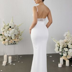 Lace Detailed Bodycon Dress - Image 5