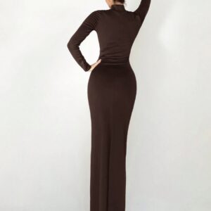 Buckle Bodycon Dress - Image 6