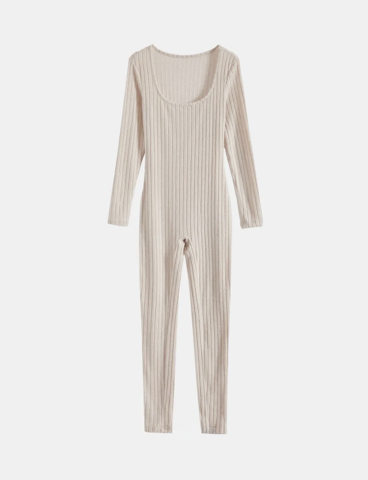  Ribbed Textured Jumpsuit - Image 4
